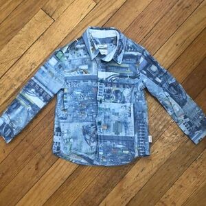Paul Smith junior slim fit technology button down